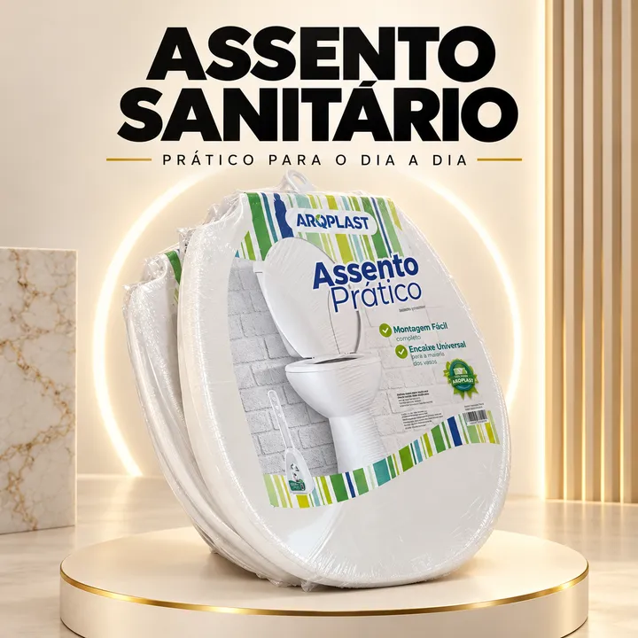 Assento sanitário Aroplast