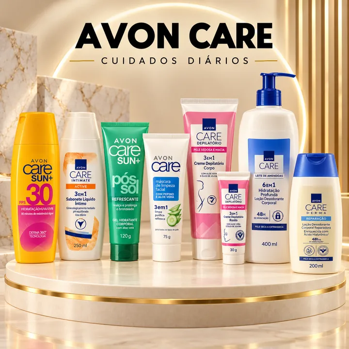 Cremes e protetores solares Avon Care