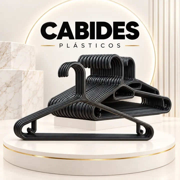 Cabides plásticos