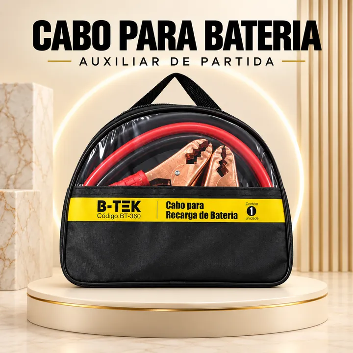 Cabo para bateria B-TEK