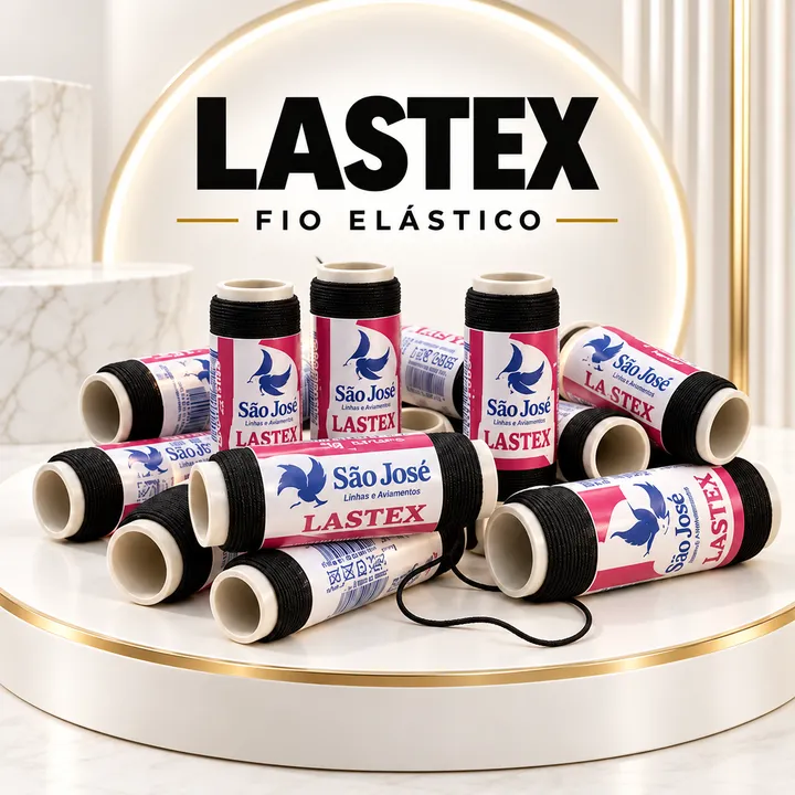 Linha elástica Lastex