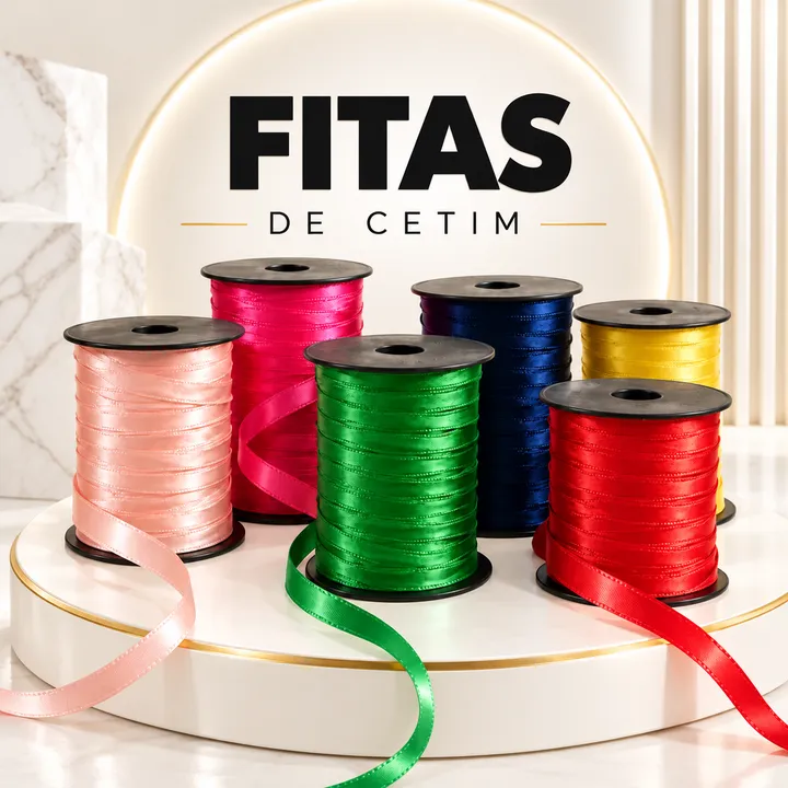 Fitas de cetim