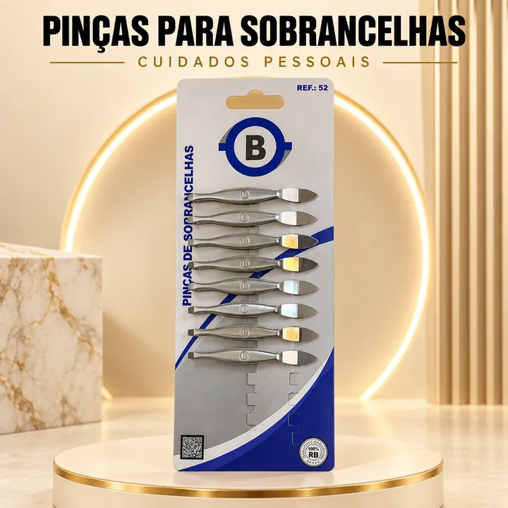 Pinças para sobrancelhas