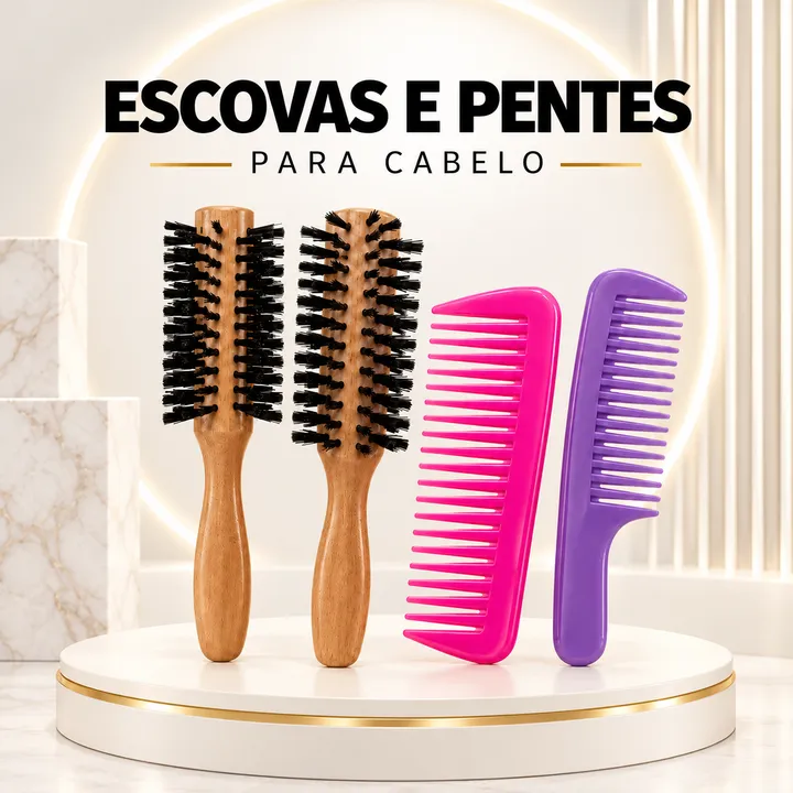 Escovas e pentes