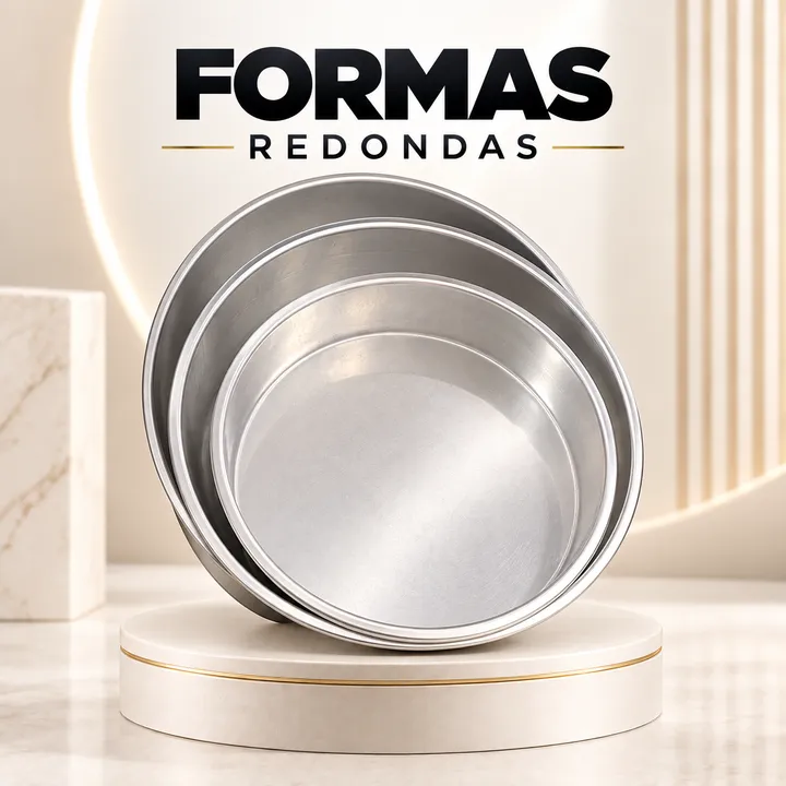 Formas redondas de alumínio