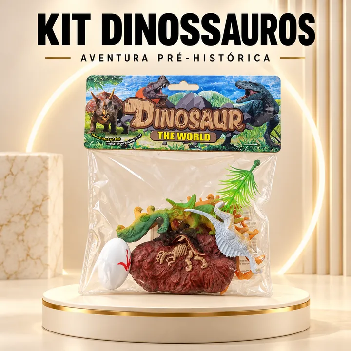 Dinossauros de brinquedo