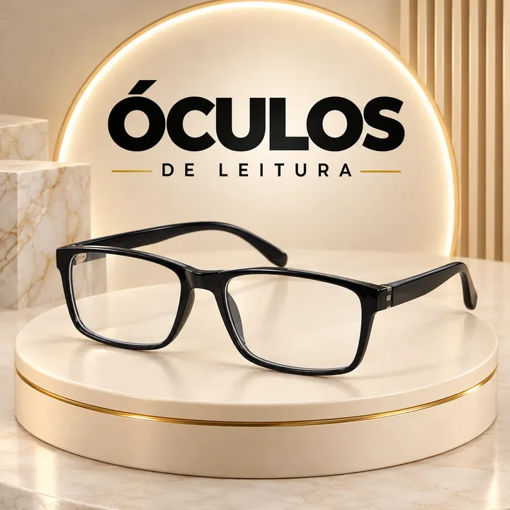 Óculos de leitura pretos