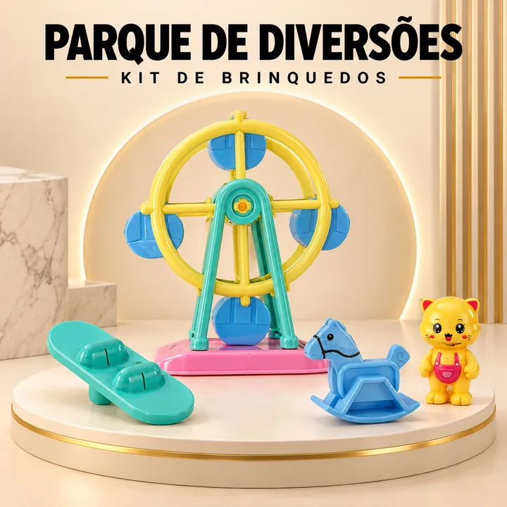 Parque de diversões em miniatura