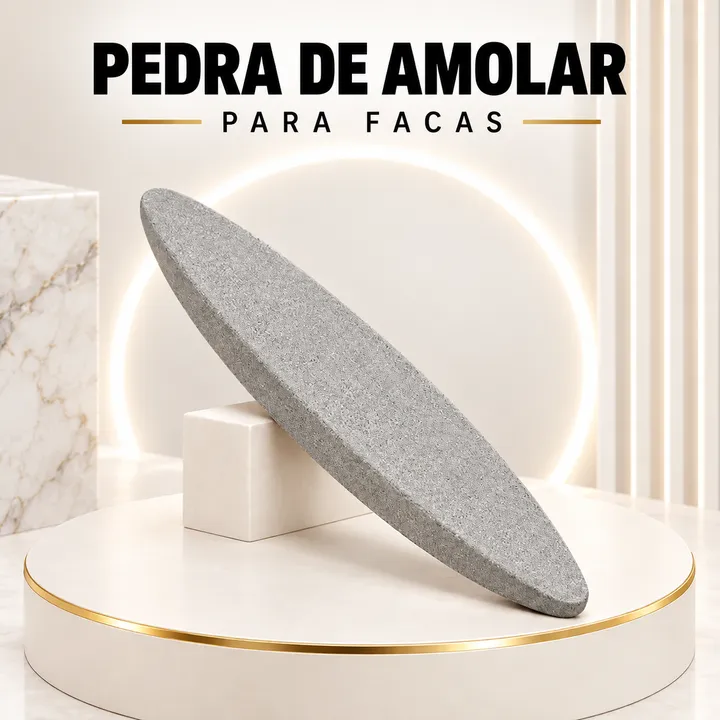 Pedra de amolar para facas