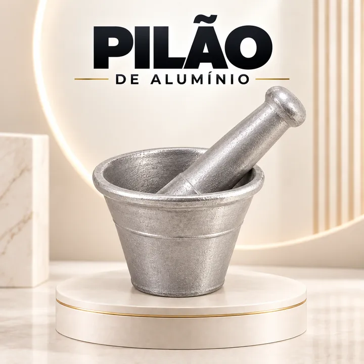 Pilão de alumínio