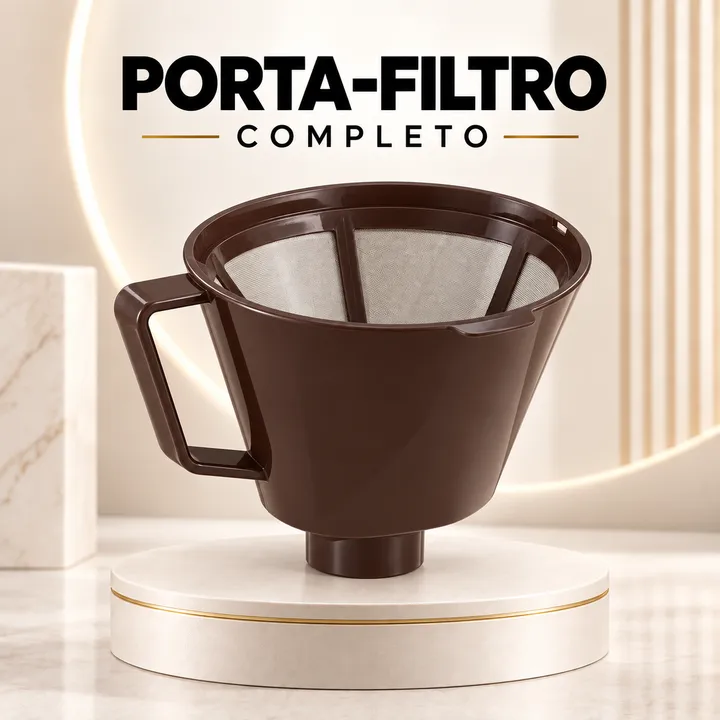 Porta-filtro completo