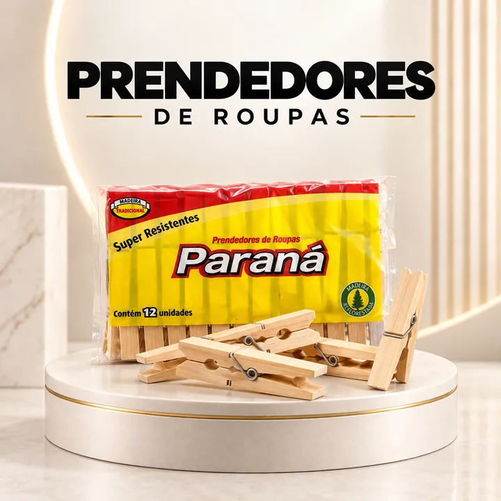 Prendedores de madeira