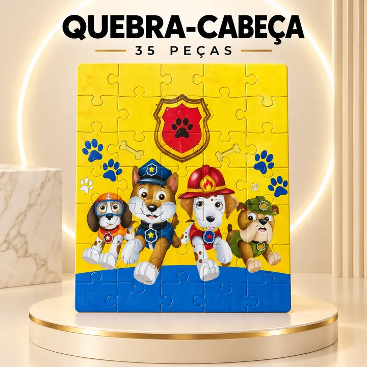 Quebra-cabeça de 35 peças
