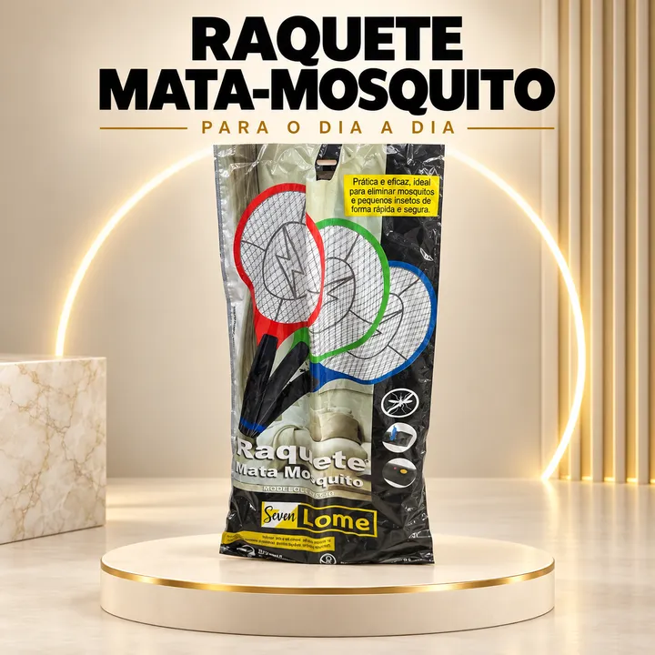 Raquete mata-mosquito