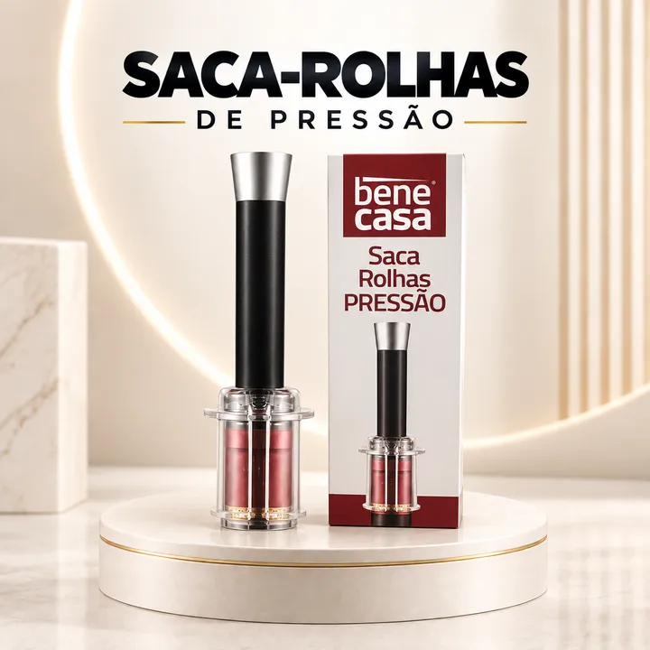 Saca-rolhas de pressão Bene Casa