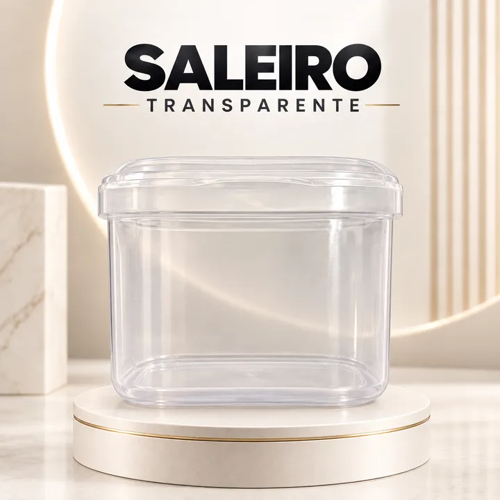 Saleiro transparente