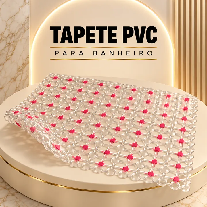 Tapete de PVC para banheiro