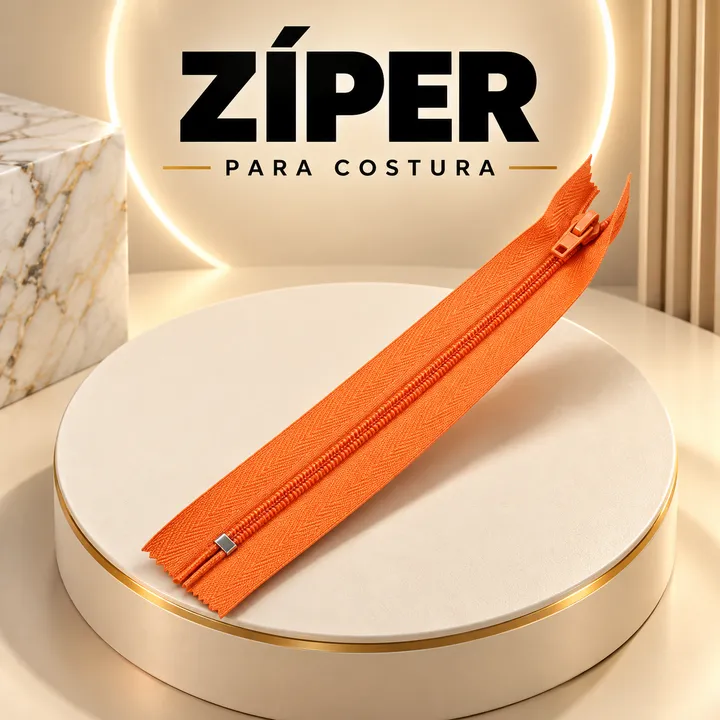 Zíper laranja