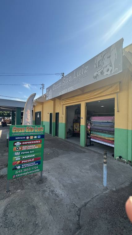 Fachada da Casa São Luiz