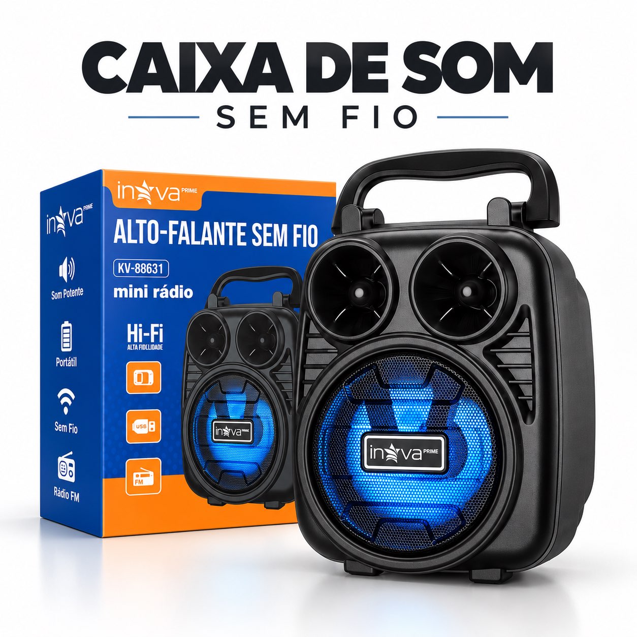 Caixa de som sem fio